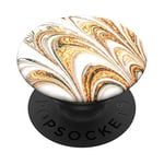 PopSockets: PopGrip Expanding Stand and Grip with a Swappable Top for Phones & Tablets - Golden Ripple