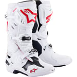 Crosstövlar alpinestars - Tech 10 vit 47 läder