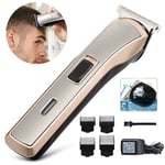 ZHAOW Hair Clippers, Men's Electric Clippers Beard Trimmers Adult Child Profession Electric Hair Clippers Charging Mode Home Use Low Noise Hair Cutting Kit Hair Clippers