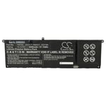 vhbw Batterie compatible avec Dell Vostro 15 3510, 3515, 5510 ordinateur portable (3800mAh, 15,2V, Li-polymère)