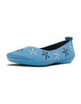 Camper Women's Right Nina K201513 Ballet Flat, Blue, 9 UK