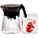 Hario V60-02 Drip-In Server 0,7L Inkl. 250g Malet Kaffe