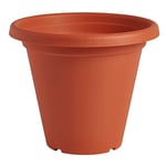 Clever Pots Pot de Fleurs en Plastique, 19 cm/20 cm, pour extérieur ou intérieur, avec Trous de Drainage, léger et résistant aux intempéries pour Fleurs et Plantes