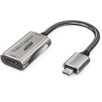 Carte d'acquisition Audio et vidéo HD 3.0 P,USB 1080/type-c,HDMI,pour ordinateur,boîtier d'enregistrement pour diffusion en direct,OBS - Type Type-C