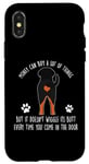 iPhone X/XS Money Can Buy A Lot Of Things Funny Rottweiler Dog Lovers Case