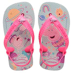 Havaianas Mixte bébé HAV. Baby Peppa Pig Tongues, Ballet Rose, 21/20 (EU 23)