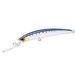 Yo-Zuri Crystal Minnow Deep Diver Lure, Holographic Sardine, 4-3/8-Inch