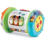 Rouleau d'activités interactif VTECH MAGI ROULEAU TAM-TAM 3 EN 1 pour bébé de 9 à 36 mois - Blanc/Multicolore