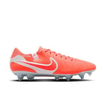 Nike Tiempo Legend 10 Elite Sg-pro Anti-clog Mad Energy - Hot Lava/vit - Soft Ground (Sg), storlek 38½