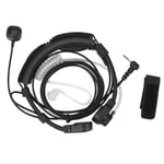 2.5mm Throat Microphone Earpiece Headset Mic PTT for Walkie Talkie  Radio8736