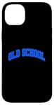 Coque pour iPhone 14 Plus Graphique bleu royal Old School Royal Blue Graphic