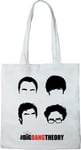 BIG BANG THEORY TOTE BAG BIG BANG HEAD», REFERENCE : BWTBBTVBB002, BLANC, 38 X 40 CM Taille unique