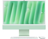 Apple 24-inch iMac with Retina 45K display Apple M4 chip with 8?core CPU and 8?core GPU, 16GB, 256GB SSD - Green