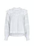 Simkie S Voile Blouse - White