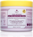 Curl Defining Leave in Curl Cream for Curly Hair by Nature Spell – Infused with