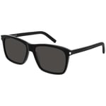 Lunettes de soleil Saint Laurent  SL 339 Lunettes de soleil, Noir/Noir, 57 mm