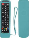 etui De Protection En Silicone Pour Samsung Telecommande, Aa59-00741A Aa59-00786A Bn59-01315B, Housse Coque Pour Samsung Telecommande, Antiderapage, Antisismique, Lavable(Bleu Lumineux)