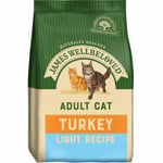 James Wellbeloved Adult Light Dry Cat Food - Turkey - 4kg