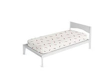 Italian Bed Linen MB Home Italy, Protège-Matelas, Polyester Blend, Crabyon, 1 Place 90x200 cm