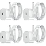 Laddare för iPhone - Snabbladdare - Adapter + Kabel 20W USB-C