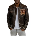 Blouson Redskins  Blouson Cuir  Homme Ref 55023 Marron