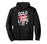 Anti Valentines Day Funny Heart Humor Sarcastic Love Pullover Hoodie