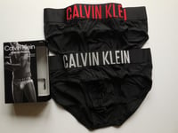 CALVIN KLEIN  INTENSE POWER   COTTON STRETCH 2 PACK HIP BRIEF     EXTRA LARGE