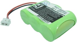 Kompatibelt med Sanyo 3N270AA, 3.6V, 600 mAh