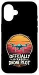 Coque pour iPhone 16 Drone Pilot for a Drone Pilot Drone Flyer Hobby Pilot