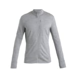 Icebreaker Icebreaker Men Merino 260 Quantum Iv Ls Zip - Metro Hthr - Herr - S- Naturkompaniet