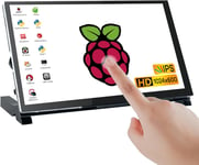 Écran tactile capacitif IPS 7"" HDMI LCD 1024 x 600 compatible avec Raspberry Pi 4 3 2 1 B B+ A+,PC,prend en charge Windows 10/8.1/8/7