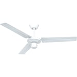 Casafan - Ventilateur de plafond Tristar z Blanc 122 cm