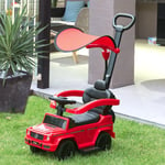 Kids Ride-on Push Car 3 in 1 Benz G350 Baby Walker Toddler Foot to Floor Slider