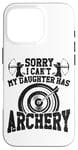 iPhone 16 Pro Archery Bow Archer Mom Mother Vintage Sorry I Can't My Case