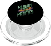 Planet Over Profits Climate Change Justice PopSockets PopGrip for MagSafe