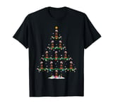 Doberman Pinscher Dog Xmas Tree Pajama Men Women Kids Ugly T-Shirt