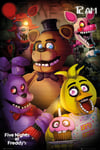 Five Nights At Freddy's Group - Poster Poster multicolour