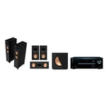 Onkyo TX-SR494DAB / Klipsch R-605 ATMOS Reference 5.1.2 pakke med forsterker