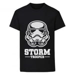 Star Wars Boys Stormtrooper Mask T-Shirt - 11-12 Years