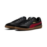 PUMA Mixte King 21 IT Chaussure de Football, Black-Dark Crimson, 44 EU