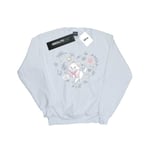 Disney Girls The Aristocats Marie Heart Sweatshirt (White) material_Synthetic - Size 12-13Y