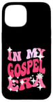 Coque pour iPhone 15 In My Gospel Era Musique religieuse chrétienne pour femmes