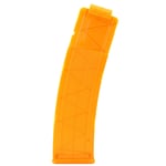 (Orange)22 Dart EVA Soft Bullet Clip Darts Plastic Gun Toy Cartridge Holder HEN