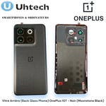 Vitre Arrière (Back Glass Phone) OnePlus 10T - Noir (Moonstone Black)