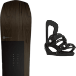 NIDECKER Pack snowboard Nidecker Escape Plus 25 + Fixations Homme Marron / Noir taille 159 2025