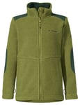 Vaude Kids Caprea Fleece Jacket II fleecetröja för barn Dämpad grön 158/164 - Fri frakt