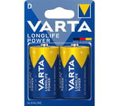 Varta LONGLIFE POWER D/LR20 Alkaliska Batterier 2st