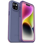 OtterBox Série FR - Coque étanche avec MagSafe (conçue par LifeProof) pour iPhone 14 - Valor (Violet)