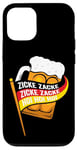 Coque pour iPhone 12/12 Pro Oktoberfest Zicke Zacke Hoi Drapeau allemand Fête