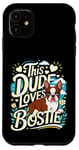 iPhone 11 Boston Terrier Bostie Love Mother's Father's Valentine's Day Case